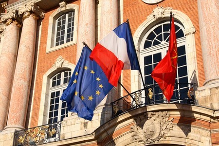 Le fronton du Capitole